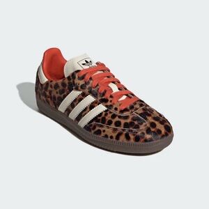 adidas Samba OG Red Leopard Women's